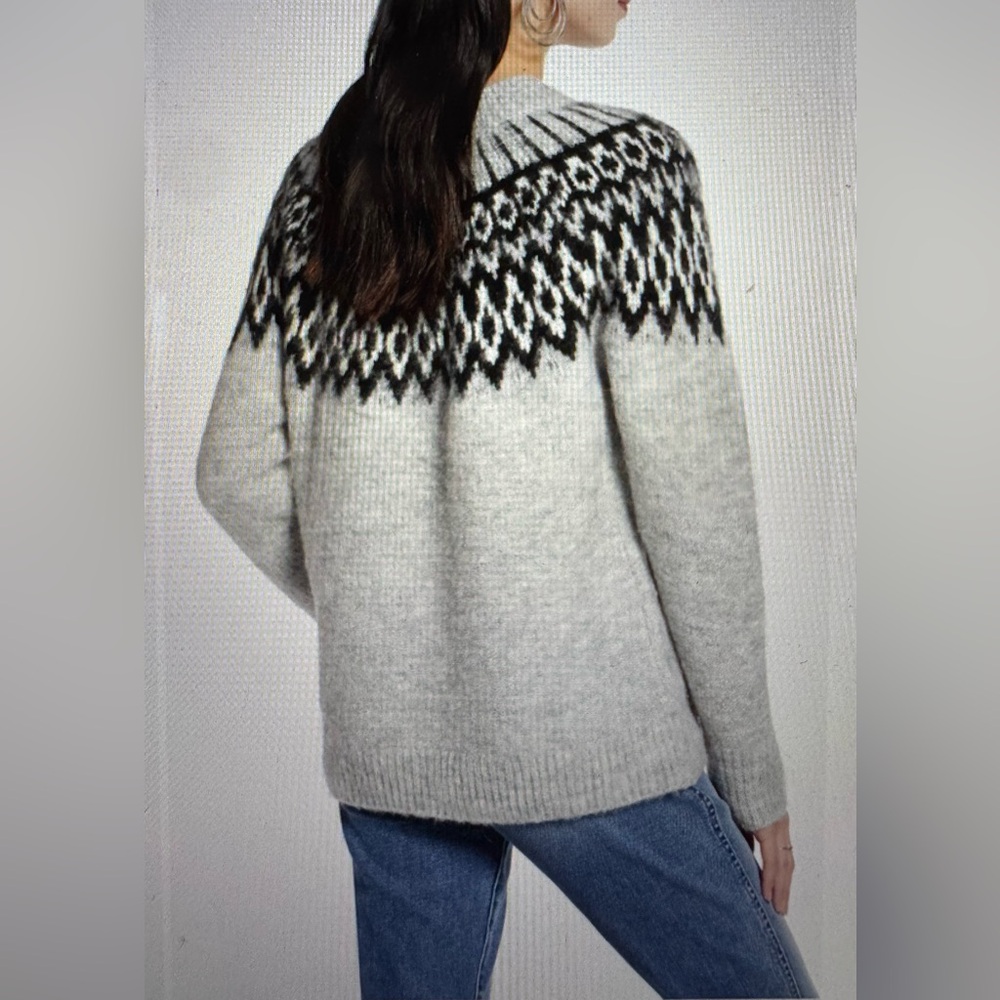Women’s Treasure & Bond Fair Isle Sweater - Picture 6 of 9